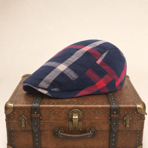 Casquette à carreaux rétro — RIBEMONT