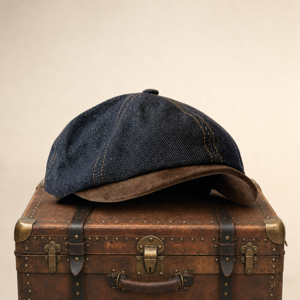 Casquette d'ouvrier en denim — LUMBRES