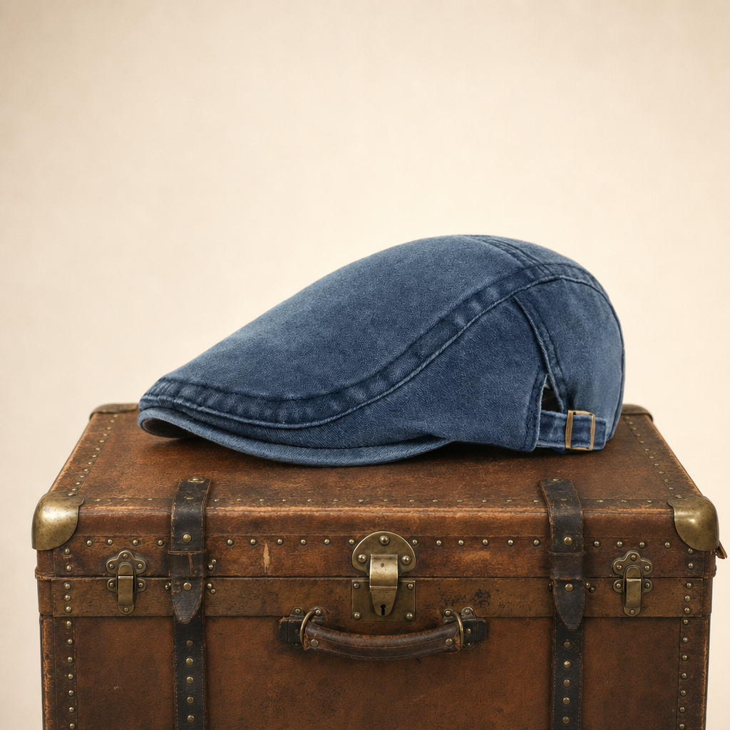 Casquette en denim rétro — MOY