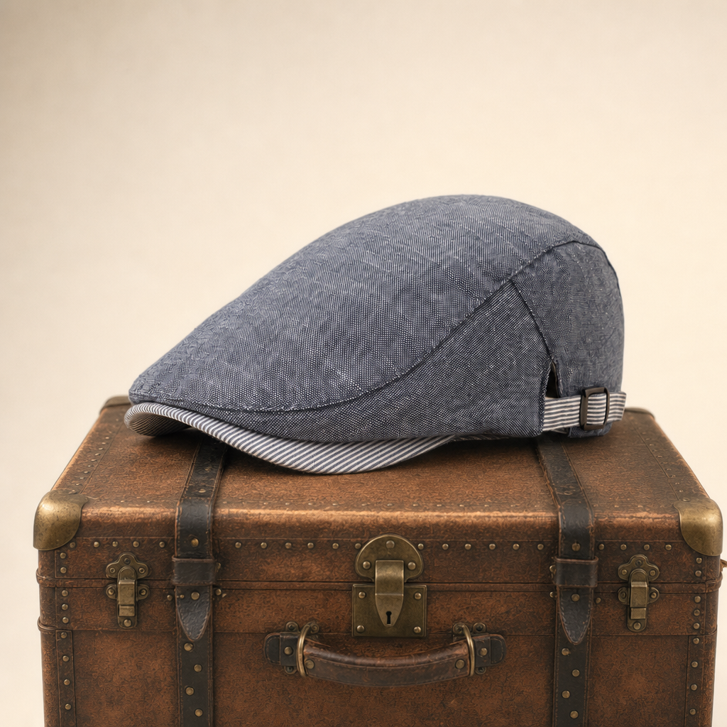Casquette en lin du littoral — DENAIN