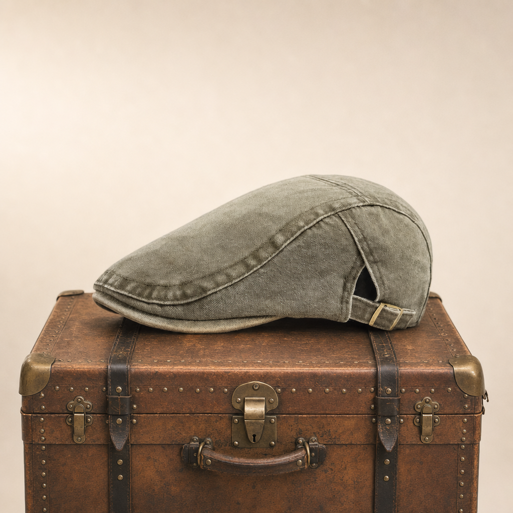 Casquette en denim rétro — MOY