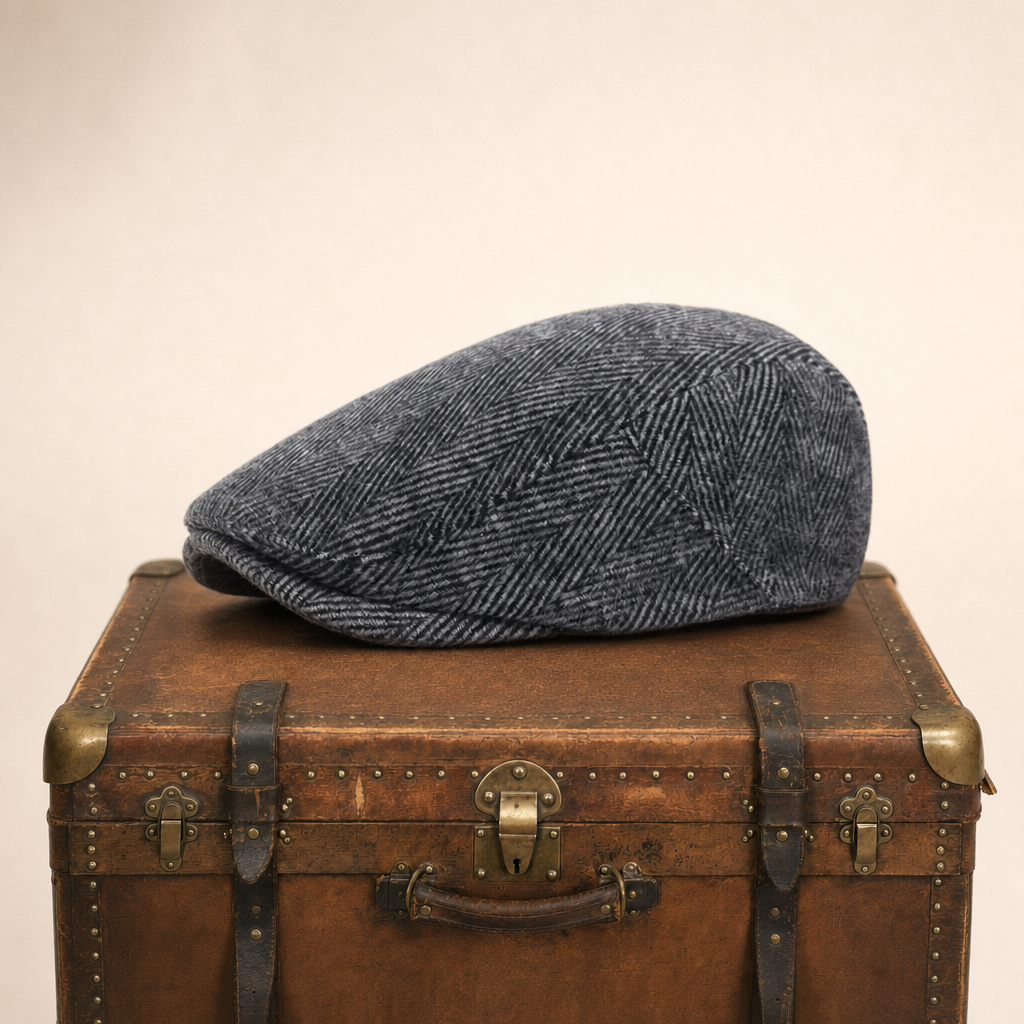 Casquette en laine à chevrons — CYSOING