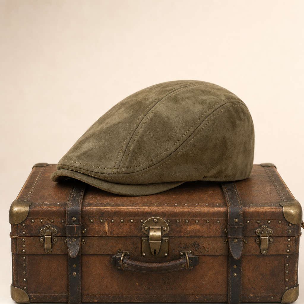 Casquette classique en daim — SAMER