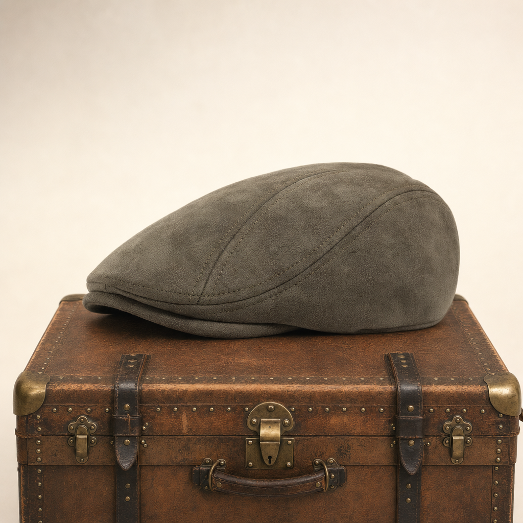 Casquette classique en daim — CHAUNY
