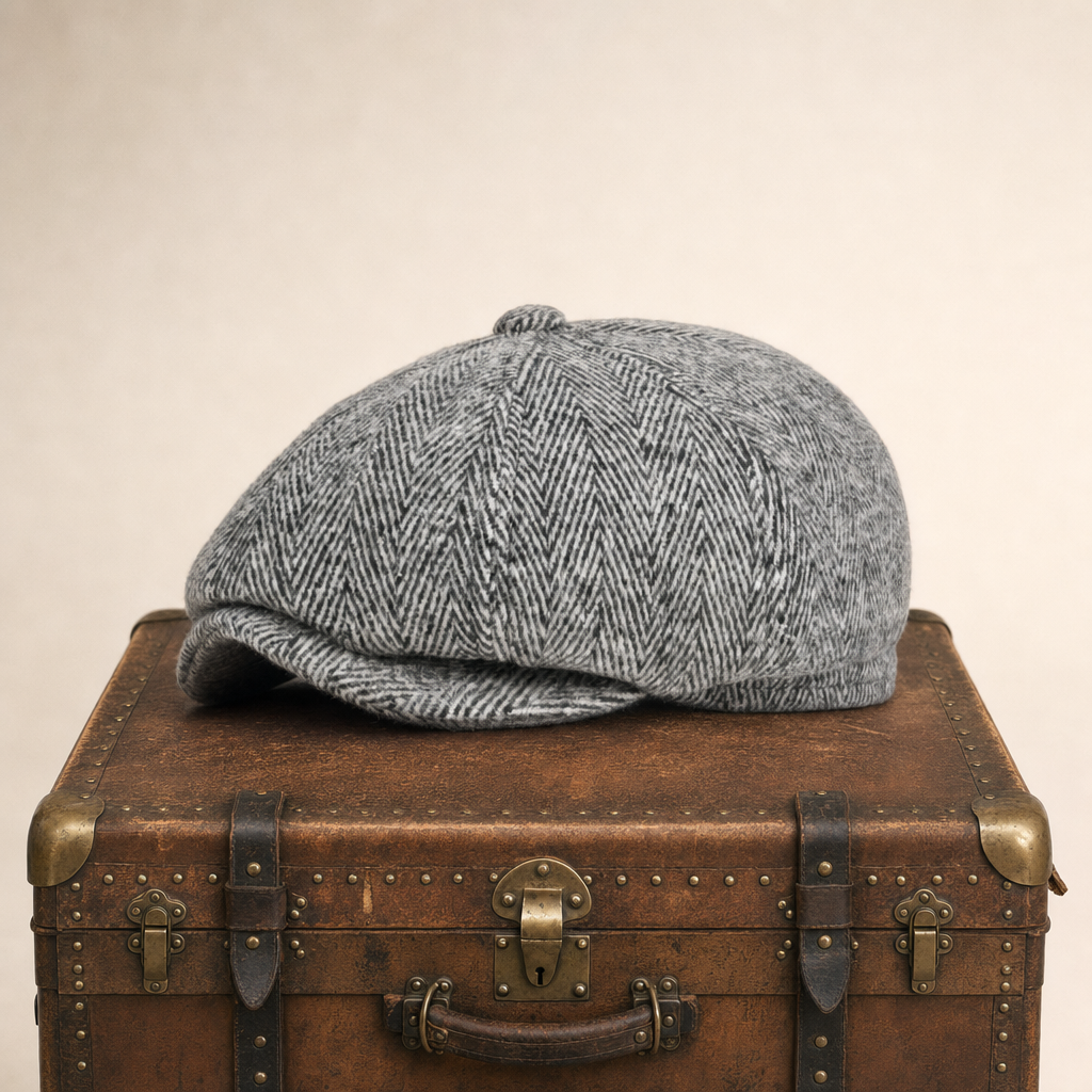 Casquette à chevrons et rabats — FAUQUEMBERGUES
