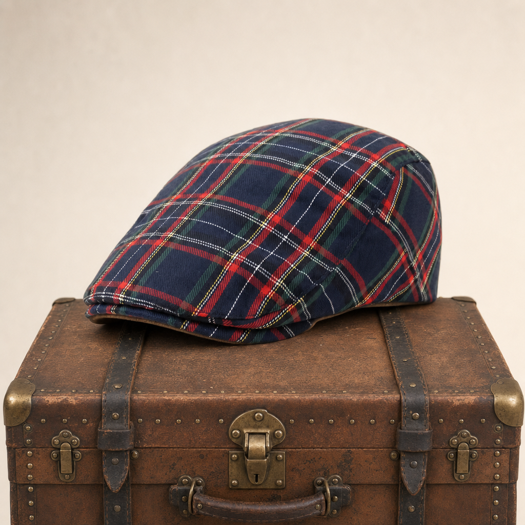 Casquette à carreaux — LAVENTIE