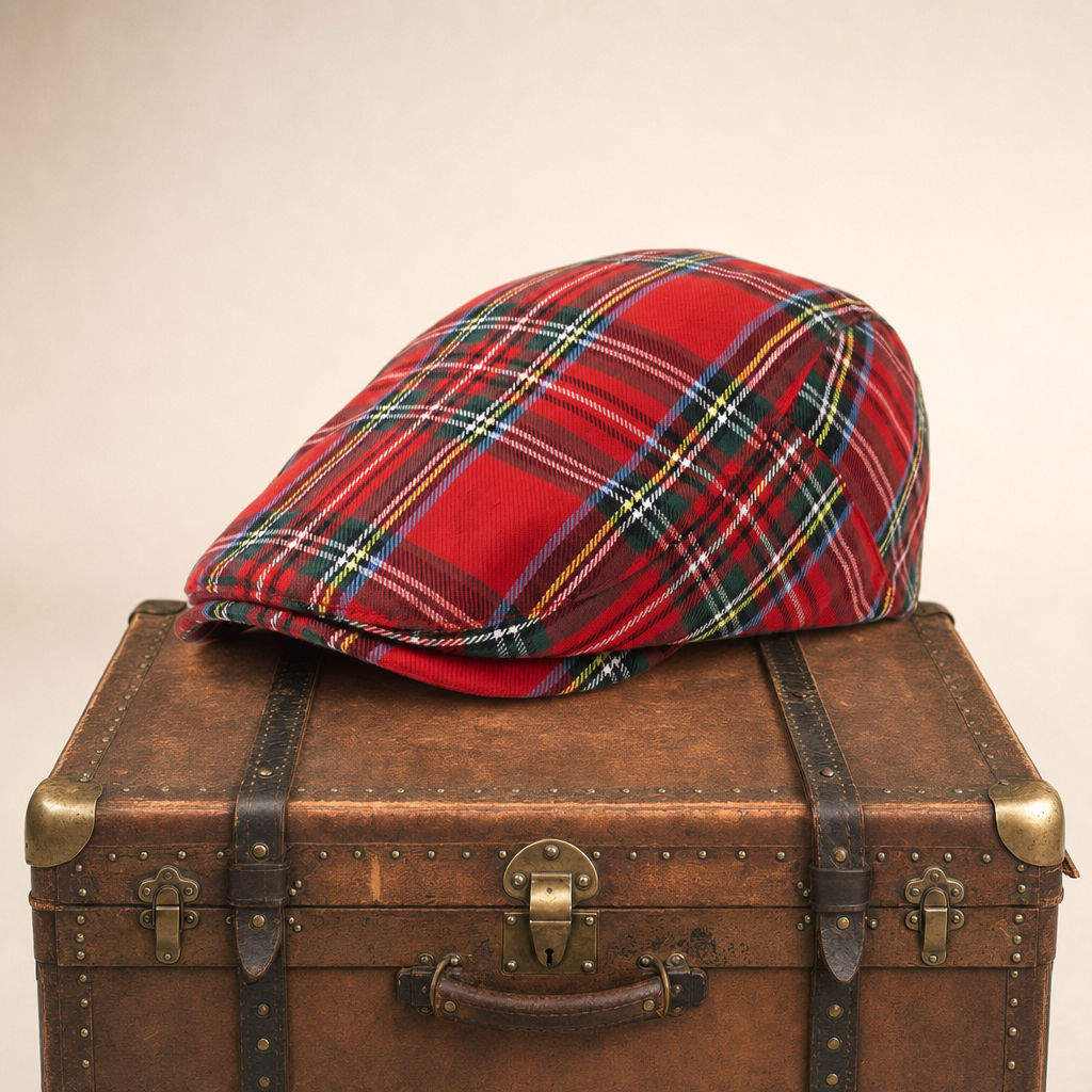 Casquette à carreaux — LAVENTIE