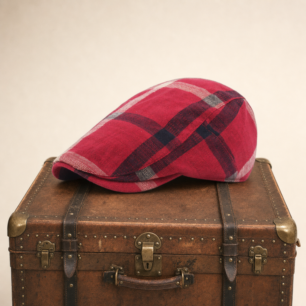 Casquette à carreaux rétro — RIBEMONT
