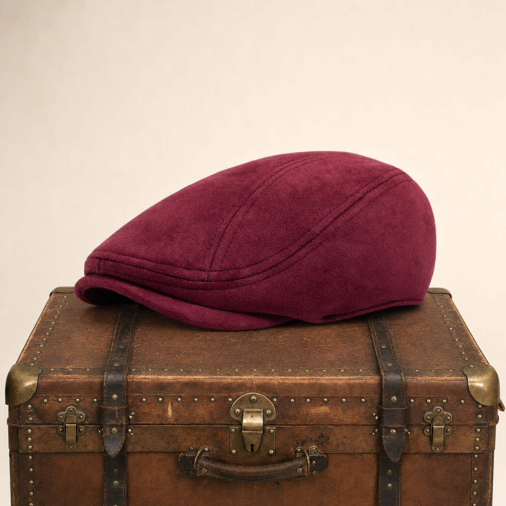 Casquette classique en daim — CHAUNY