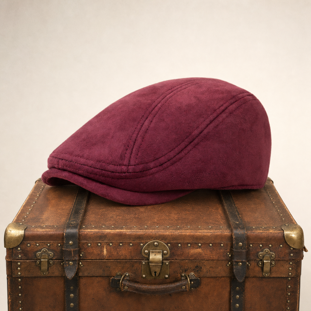 Casquette classique en daim — SAMER