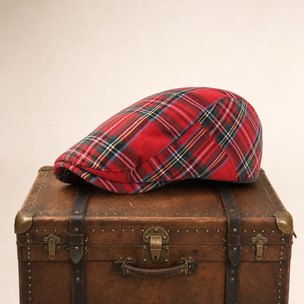 Casquette à tartan — BERLAIMONT
