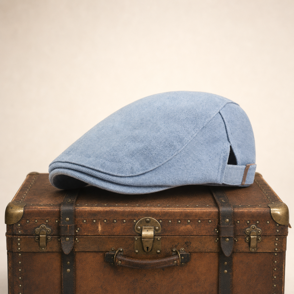 Casquette en denim brut — BEAURAINVILLE
