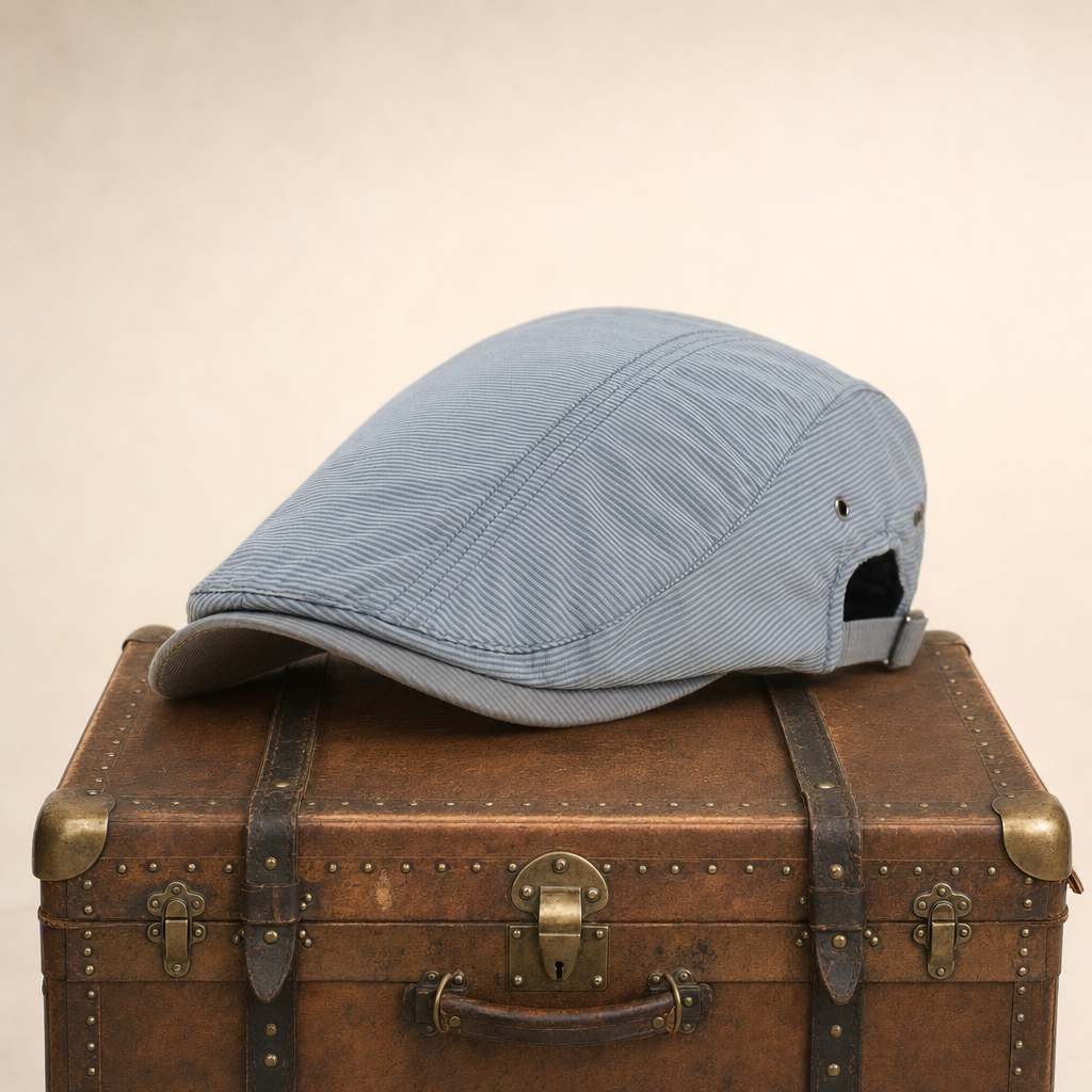 Casquette en coton rayé — SENLIS