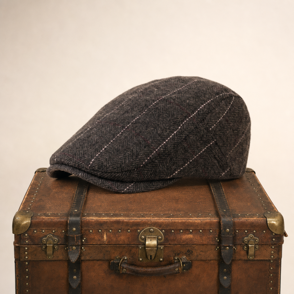 Casquette à chevrons rayée — FRUGES