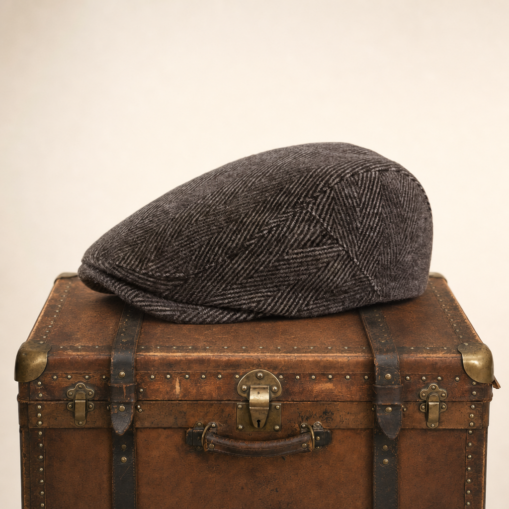 Casquette en laine à chevrons — CYSOING