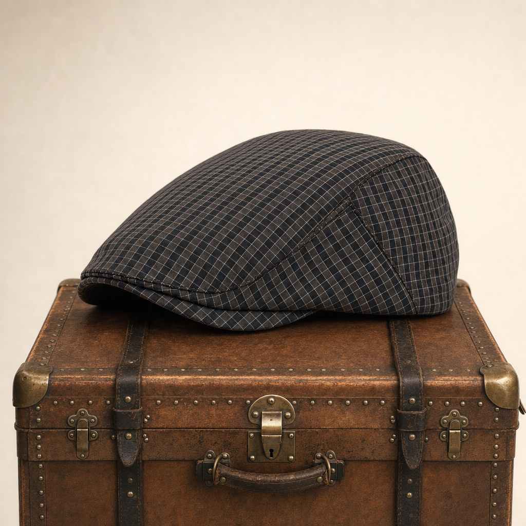 Casquette légère à carreaux fins — NAOURS