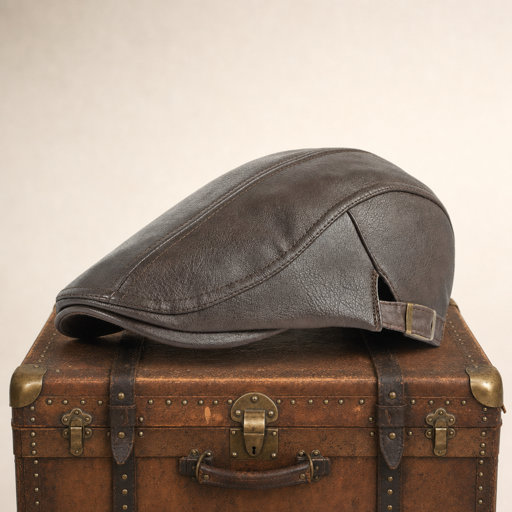 Casquette en cuir Héritage — ESTAIRES