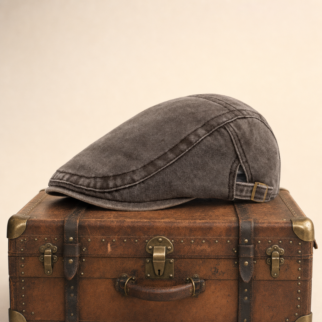 Casquette en denim rétro — MOY