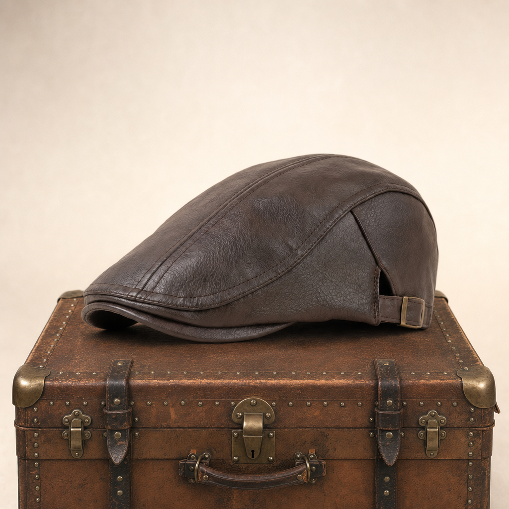 Casquette en cuir Héritage — FORMERIE