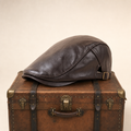 Casquette driver en cuir — CASSEL